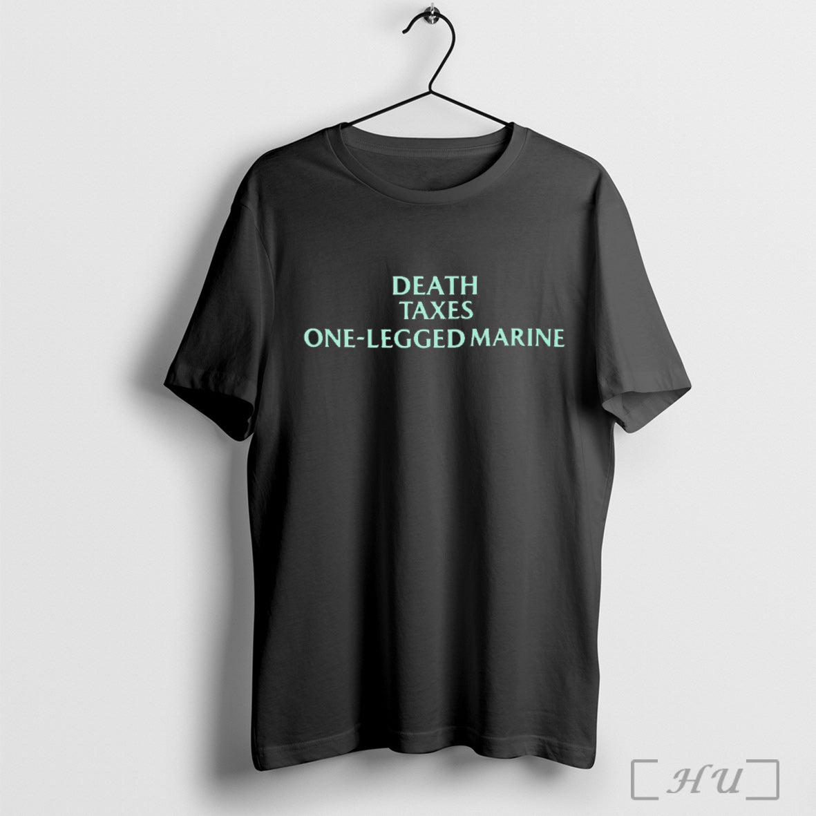 Officials Death Taxes One Legged Marine T Shirt