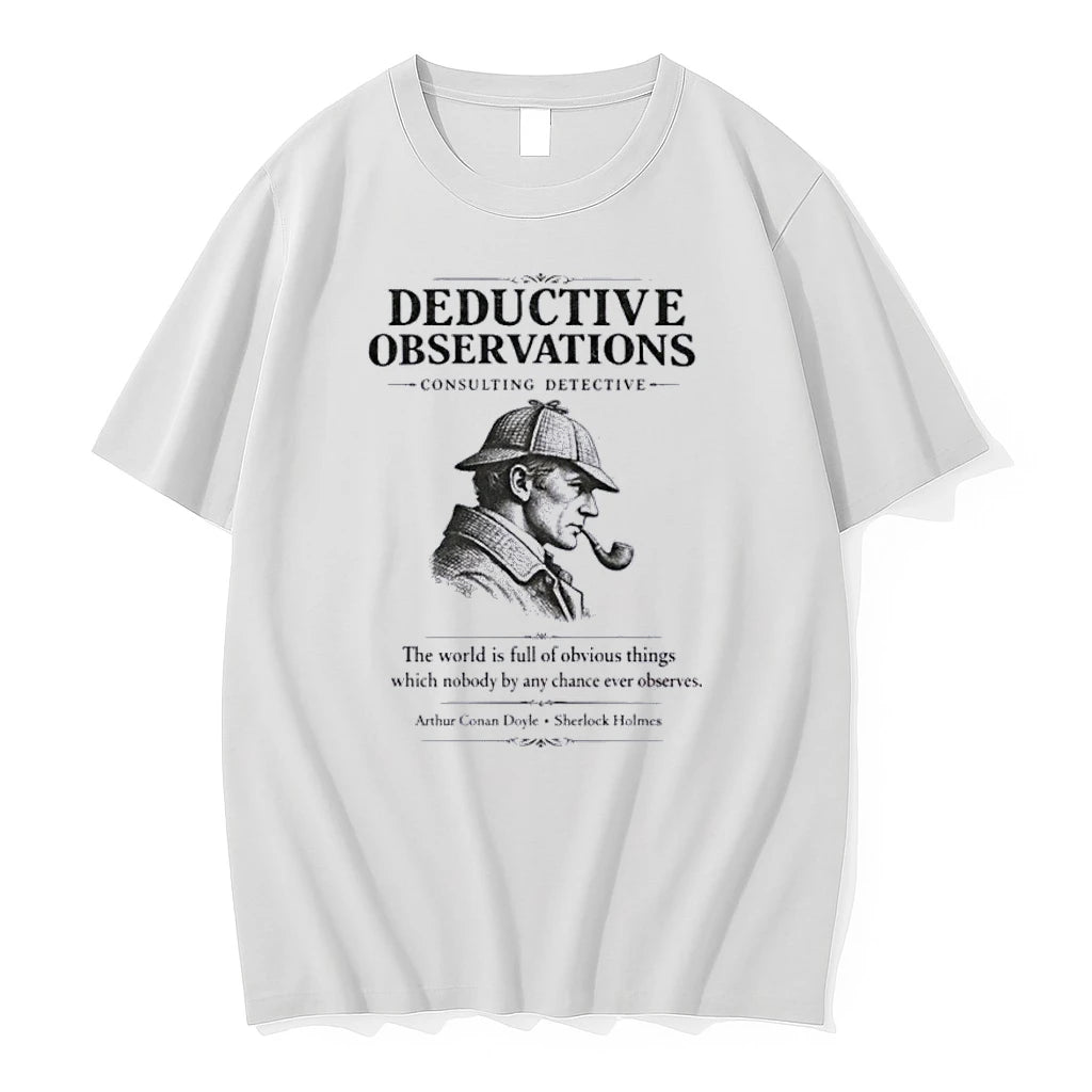 Officials Deductive Observations Consulting Detective Front T Shirt Sweater