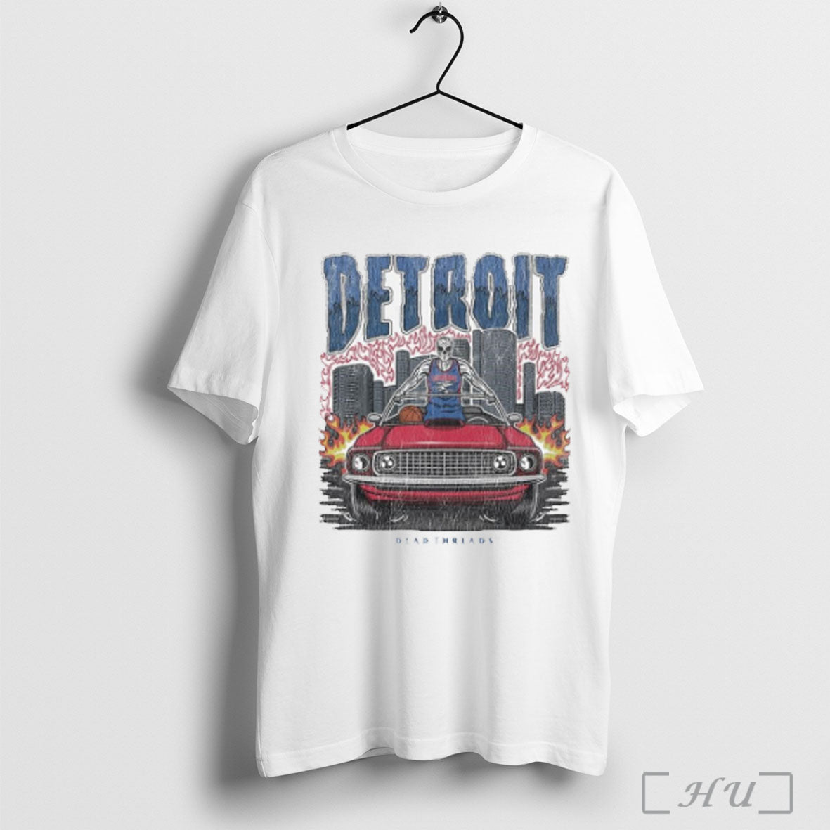 Officials Detroit Pistons Basketball Dt Skeleton T Shirt Sweatshirt Png