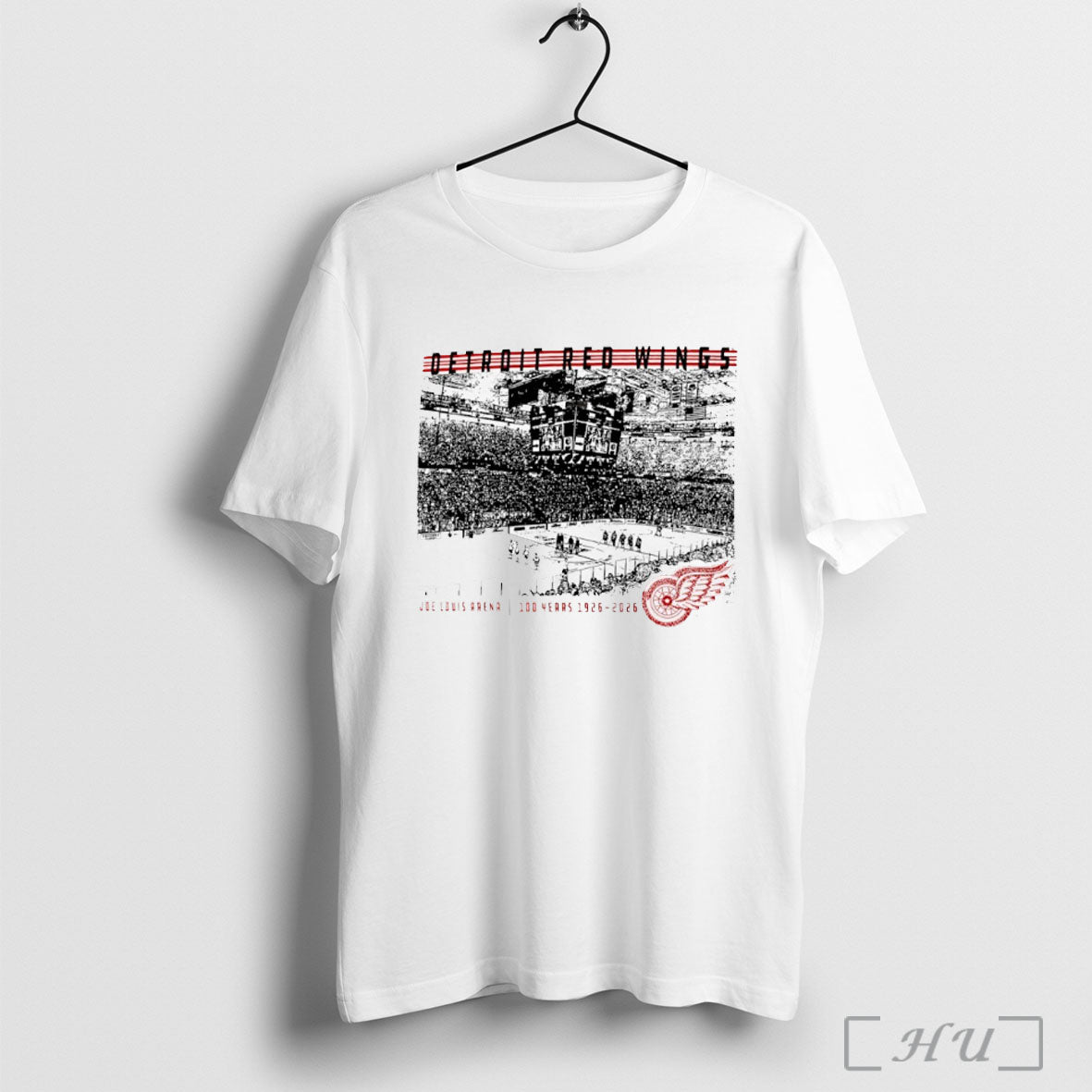 Officials Detroit Red Wings Centennial Legacy Joe Louis Arena 100 Years 1926 2026