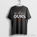 Officials Detroit Tigers 2025 American League The Central Is Ours T Shirt