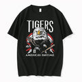 Officials Detroit Tigers Americas Pastime Tri Blend Black T Shirt Sweater