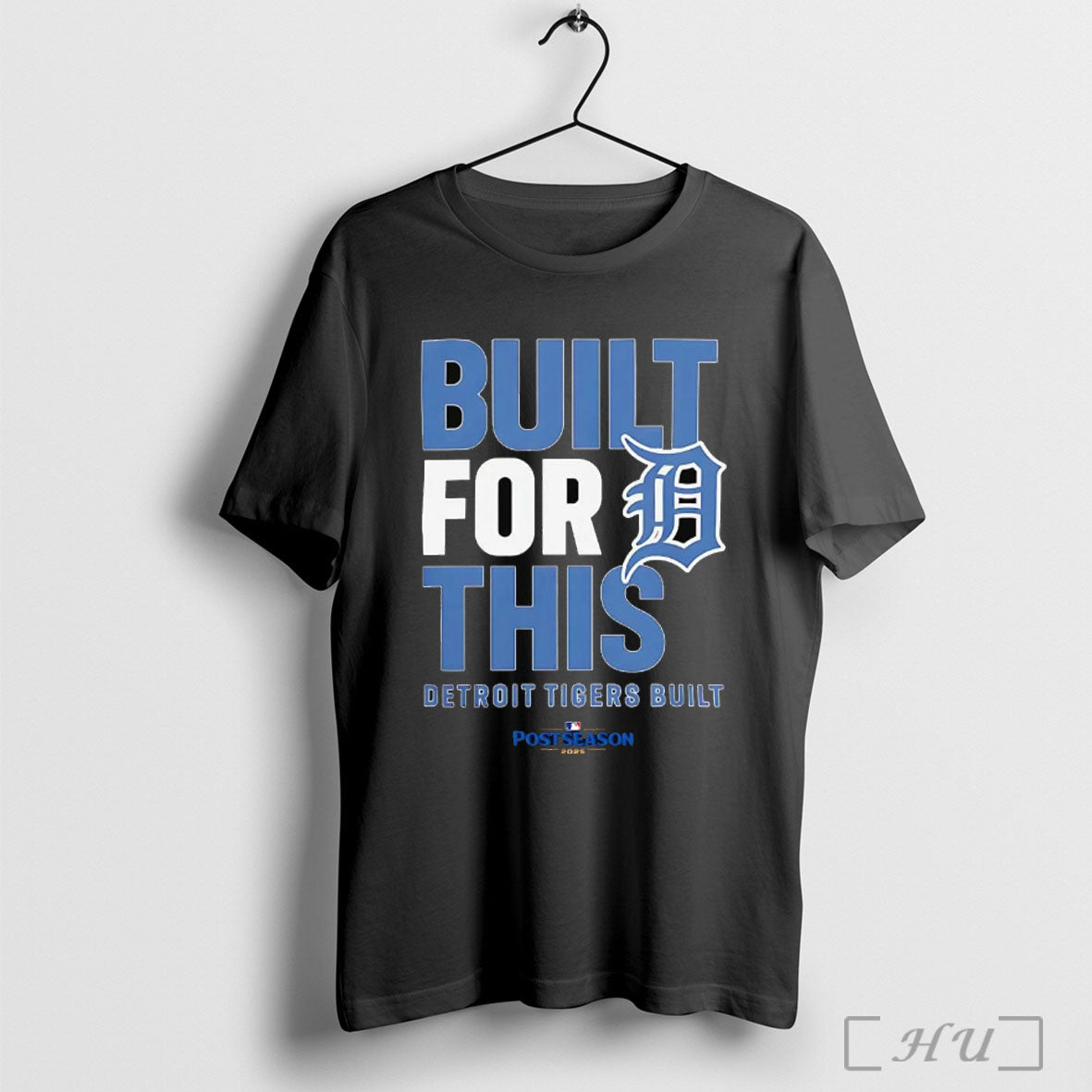 Officials Detroit Tigers Built For This October 2025 Postseason T Shirt
