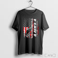 Officials Distressed F Caw F Black Crow Bird Retro Usa Flage Vintage Classic