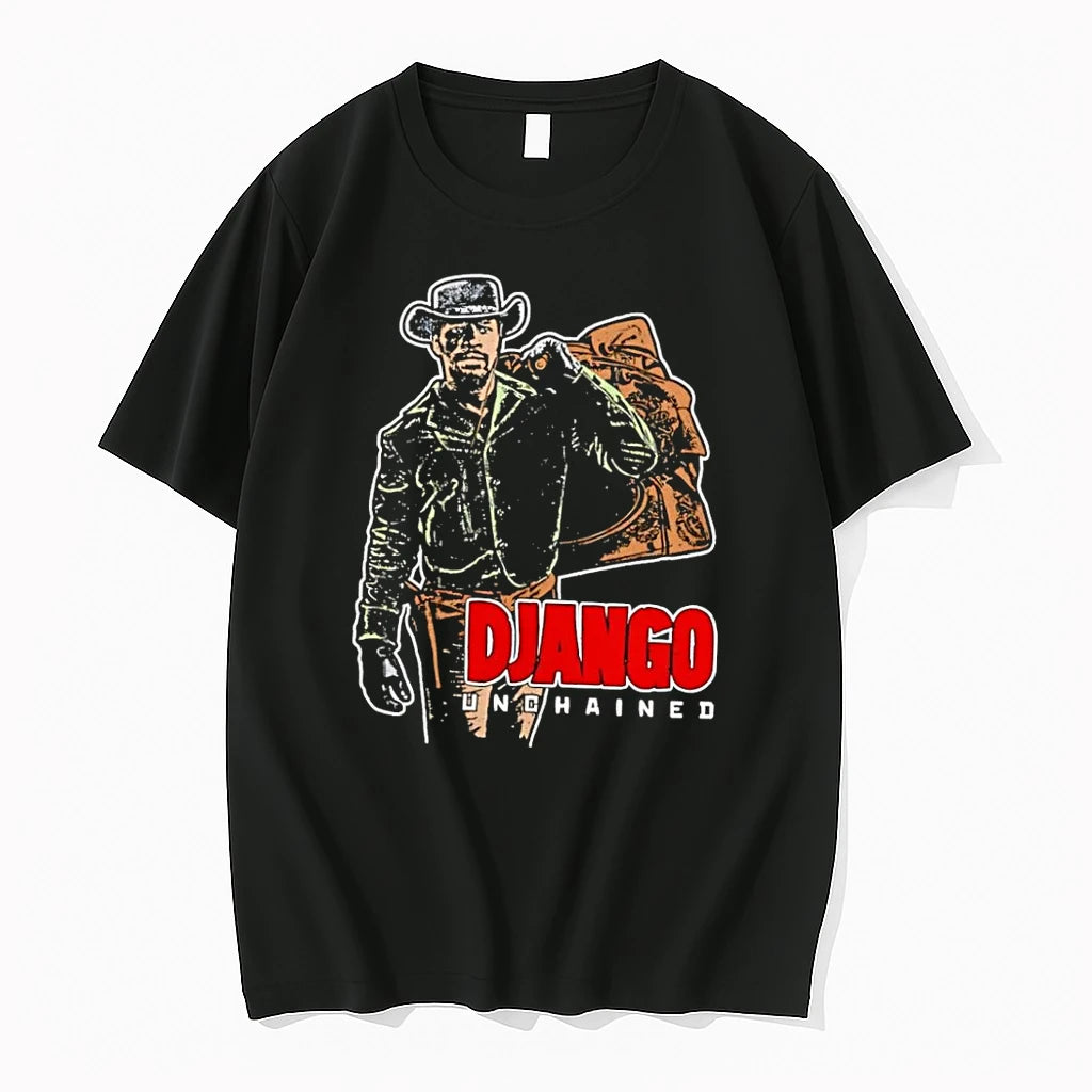 Officials Django Unchained Saddle Graphic Black T Shirt Sweater