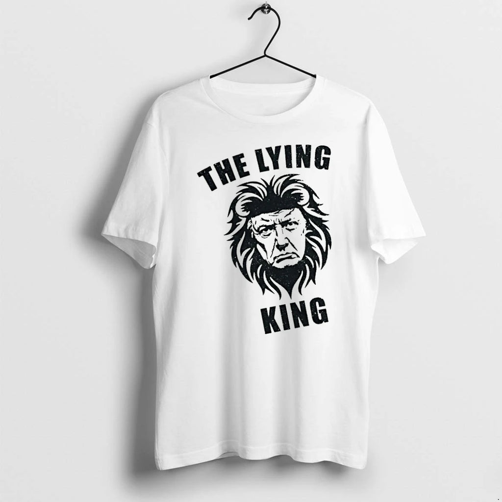 Officials Donald Trump The Lying King Distressed Political Satire Premium T Shirt