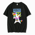 Officials Donate Life Unicorn Dabbing Premium T Shirt