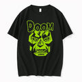Officials Doom Mask Illustration Doom Video Game Premium T Shirt