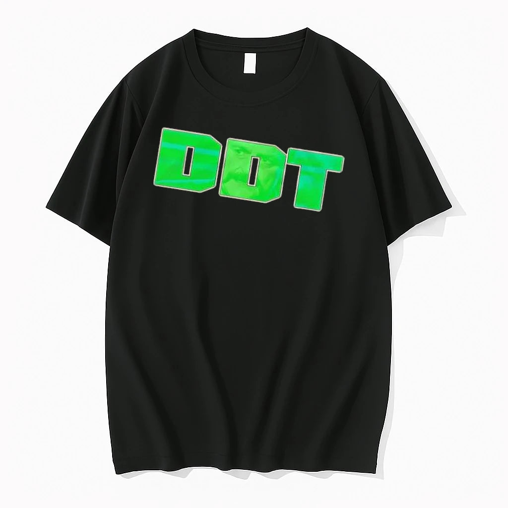 Officials Dot Green Video Game Style Letters Mustache Man Face Portrait Mens T Shirt Sweater