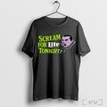 Officials Dracula Scream For Lite Tonight T Shirt