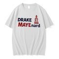 Officials Drake Mayenard Red Bell Clock Tower Line Art Graphic Illustration White Womens
