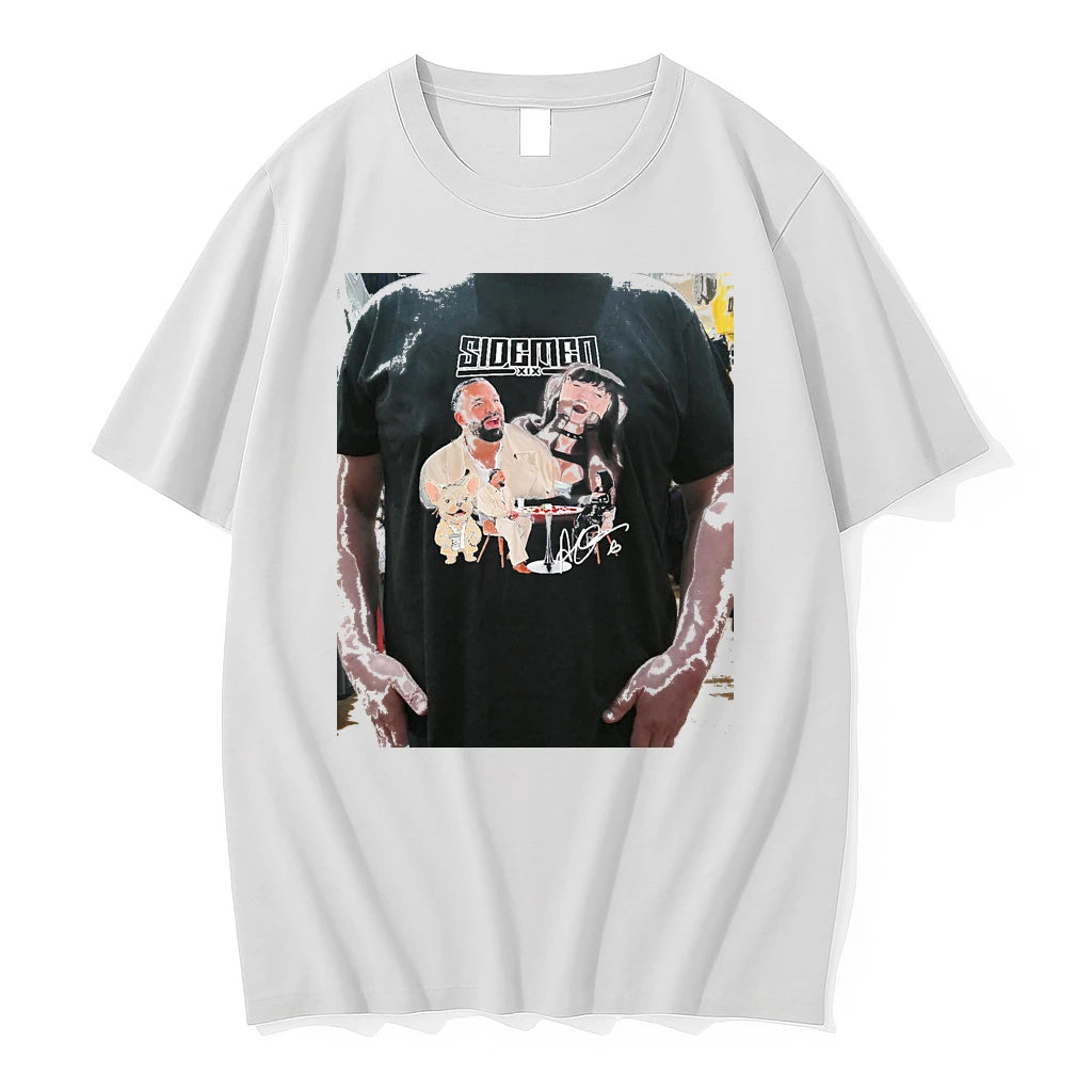 Officials Drake And Goth Girl On The Table Graphic Premium T Shirt