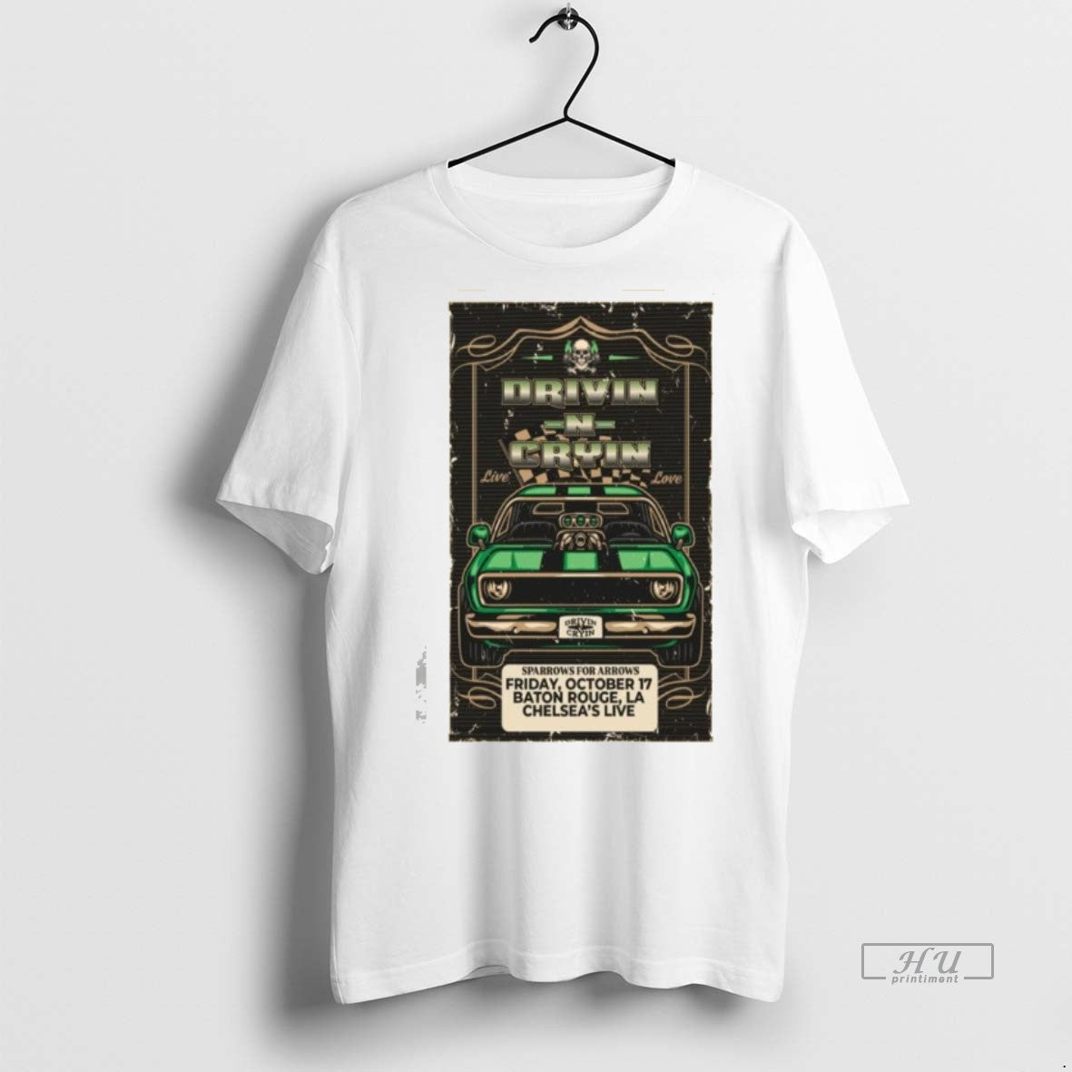 Officials Drivin N Cryin Baton Rouge La October 17 2025 Concert Tee Shirt Sweater