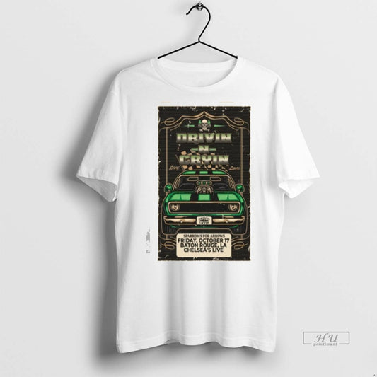 Officials Drivin N Cryin Baton Rouge La October 17 2025 Concert Tee Shirt Sweater