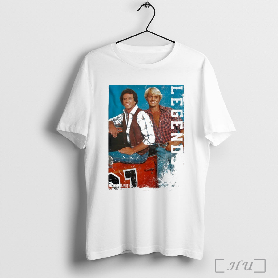 Officials Dukes Of Hazzard Legends Born United T Shirt