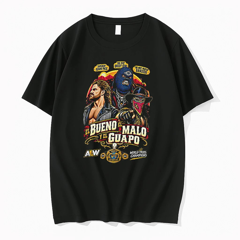 Officials El Bueno El Malo Y El Guapo World Trios Champions T Shirt Sweater