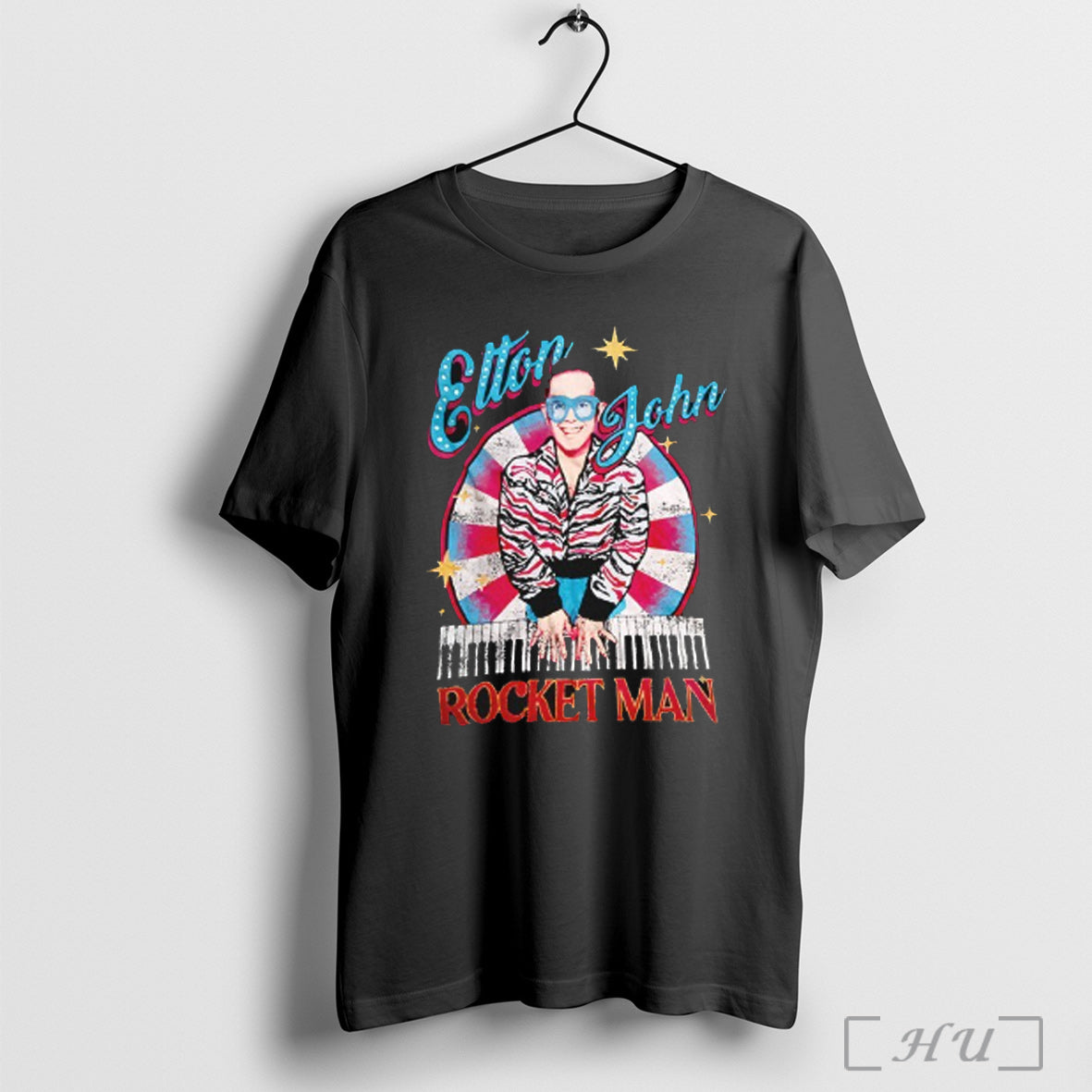 Officials Elton John Rocket Man T Shirt