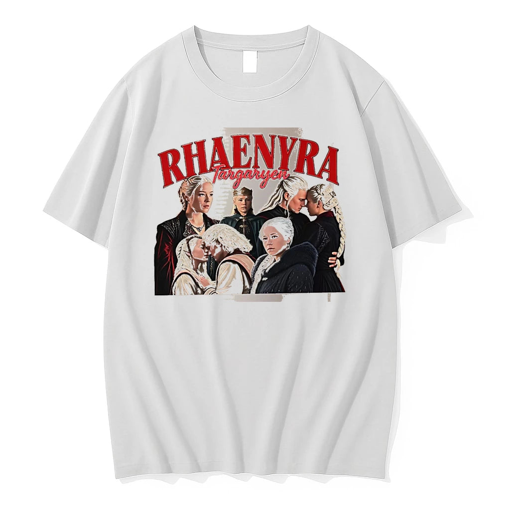 Officials Emma Darcy Rhaenyra Targaryen White Premium T Shirt