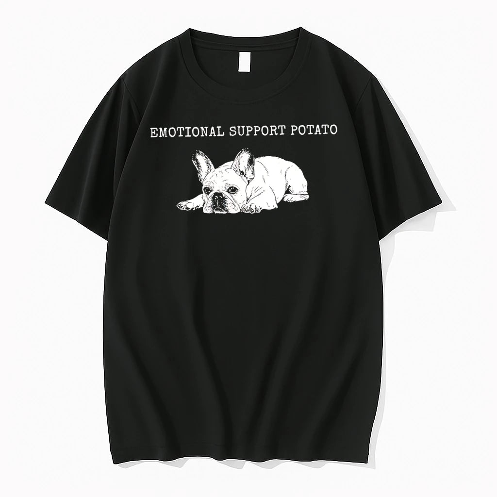 Officials Emotional Support Potato French Bulldog T Shirt Sweater