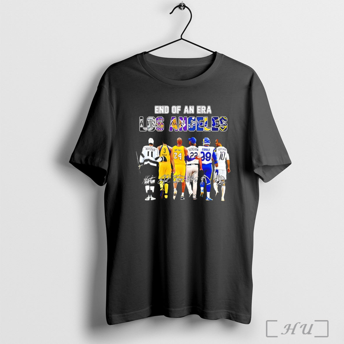 Officials End Of An Era Los Angeles Sports Teams Signatures T Shirt