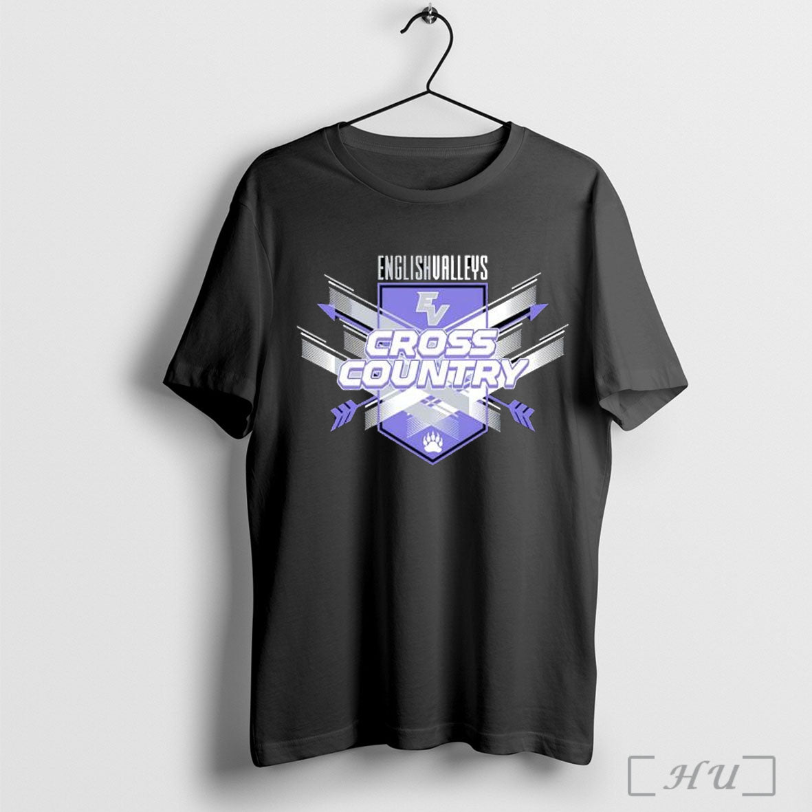 Officials English Valleys Cross Country Logo T Shirt
