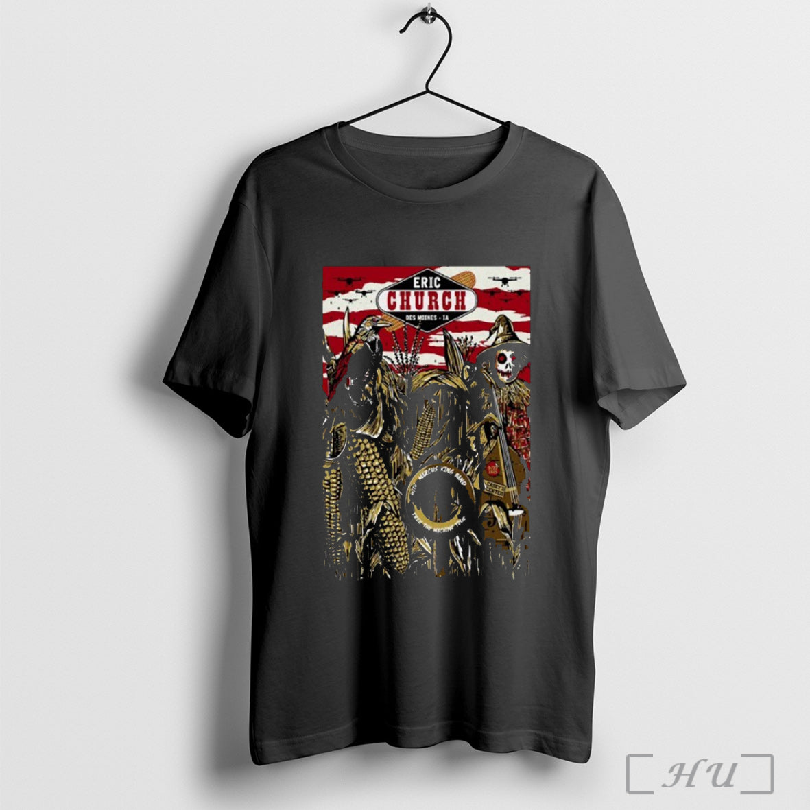 Officials Eric Church Sep 27 2025 Caseys Center Des Moines Ia T Shirt