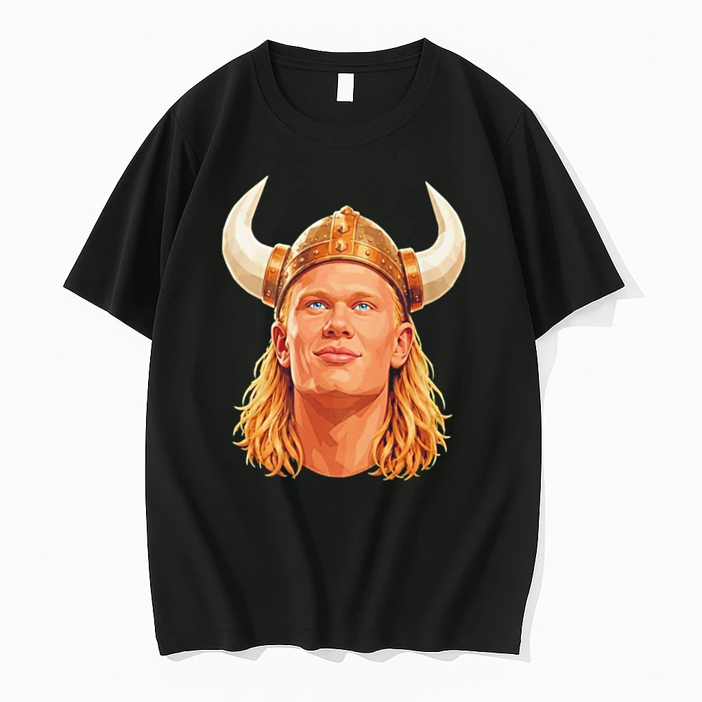 Officials Erling Haaland Viking Graphic World Cup 2026 Tee Premium T Shirt