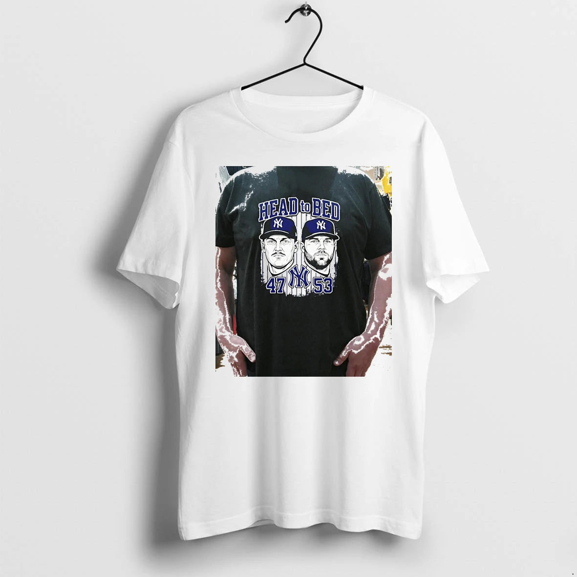 Officials Evan Roberts Head To Bed New York 47 53 Premium T Shirt