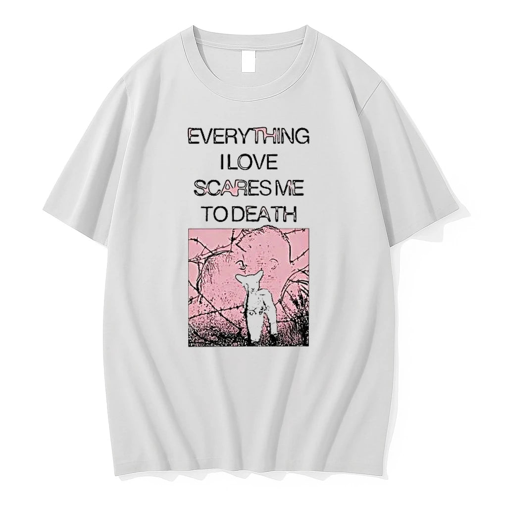 Officials Everything I Love Scares Me To Death Lamb And Barbed Wire
