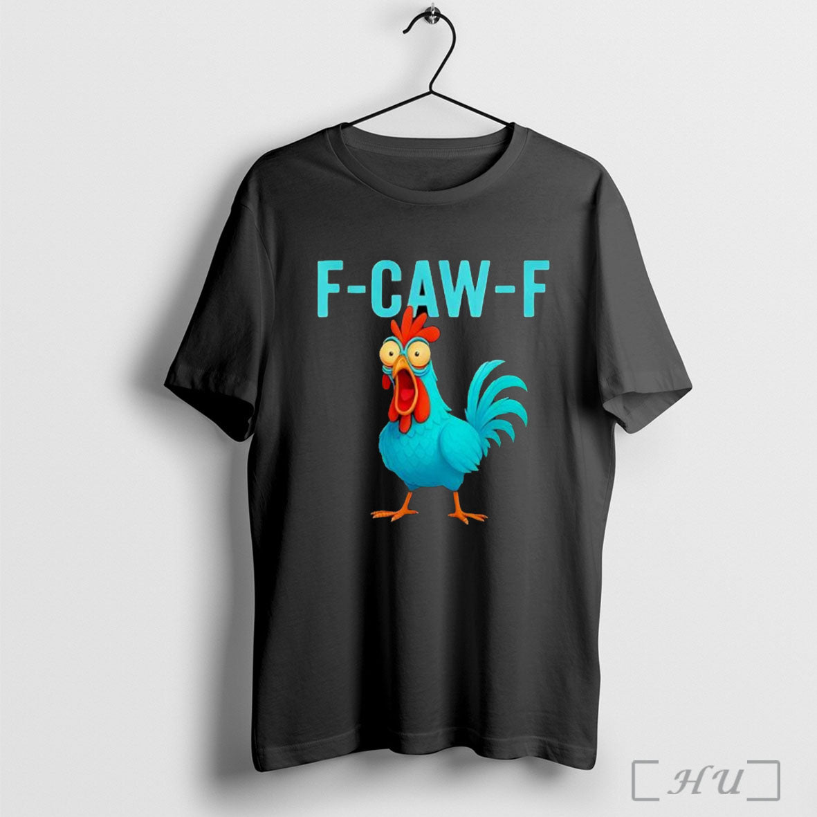 Officials F Caw F Rooster Chicken Farm Animal Humor Bird Lovers T Shirt