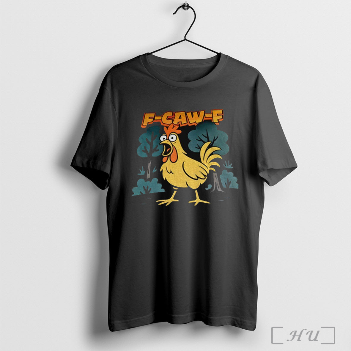 Officials F Caw F Funny Viral Chicken 2025 T Shirt