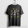 Officials Fdt Slightly Subtle Halloween Skeleton T Shirt