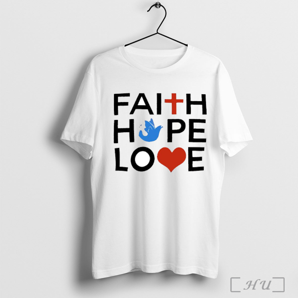 Officials Faith Hope Love White S T Shirt
