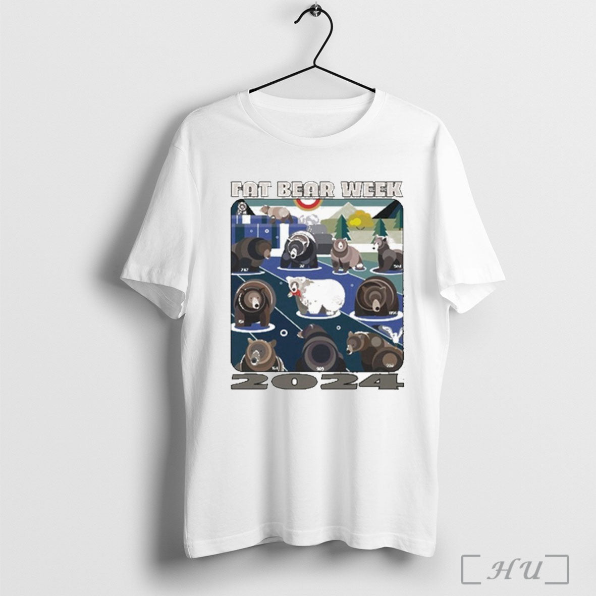 Officials Fat Bear Week I Voted T Shirt