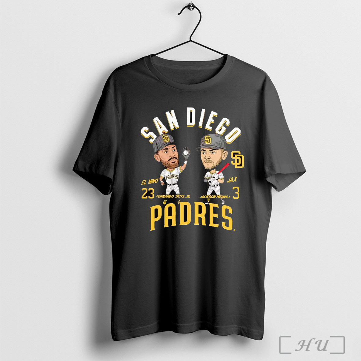 Officials Fernando Tatis Jr And Jackson Merrill Player Duo Padres T Shirt