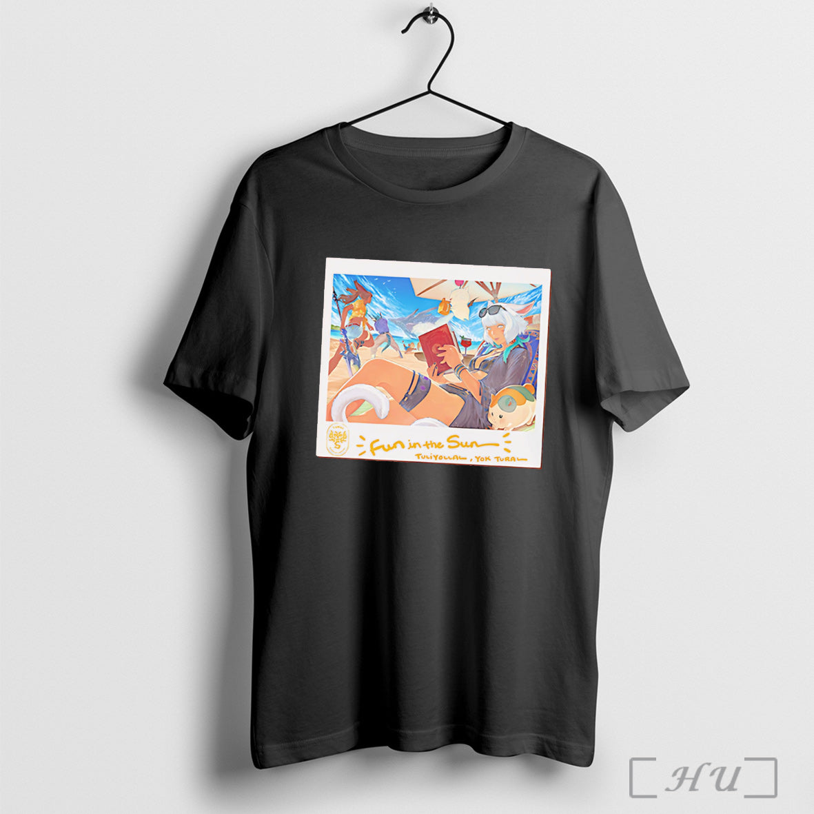 Officials Final Fantasy Xiv Fun In The Sun T Shirt