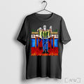 Officials Fish For Dinner Skeleton T Shirt