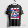 Officials Flash Jaxson Dart And Smash Cam Skattebo New York Giants Tee Shirt Sweater