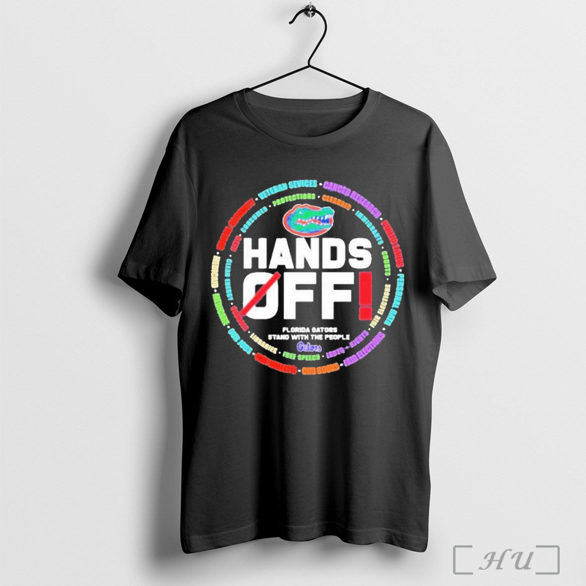 Officials Florida Gators Logo Hands Off Seattle Mariners Stand With The People T Shirt