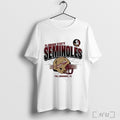 Officials Florida State Seminoles Football Helmet Grid Graphic T Shirt