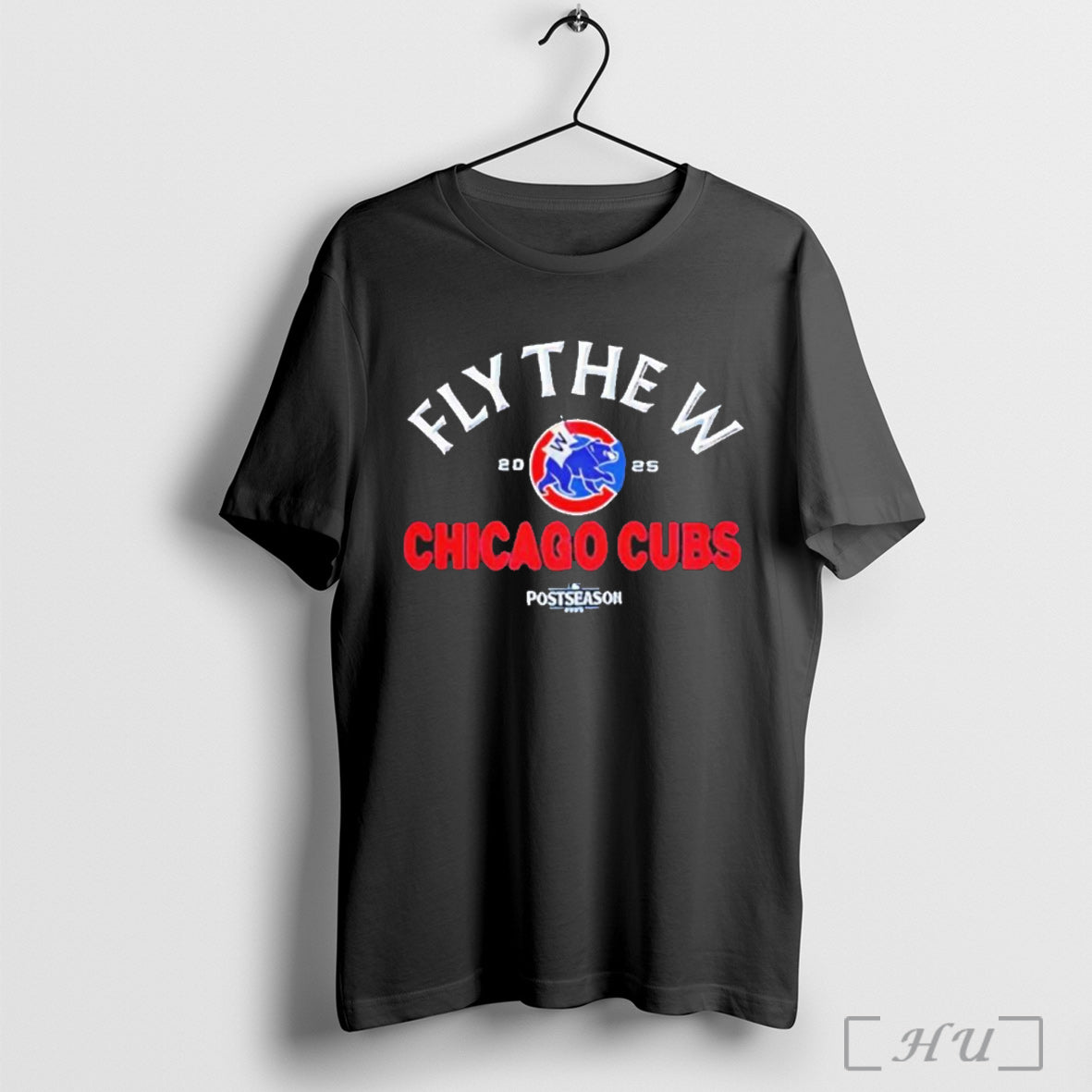 Officials Fly The W Chicago Cubs 2025 Postseason T Shirt