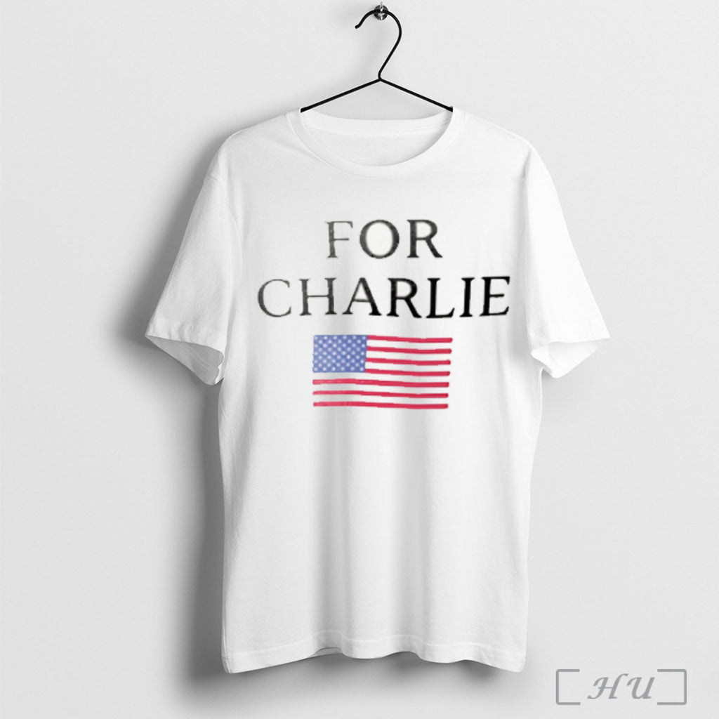 Officials For Charlie Kirk Usa Flag T Shirt Sweatshirt Png