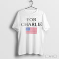 Officials For Charlie Kirk Usa Flag T Shirt Sweatshirt Png