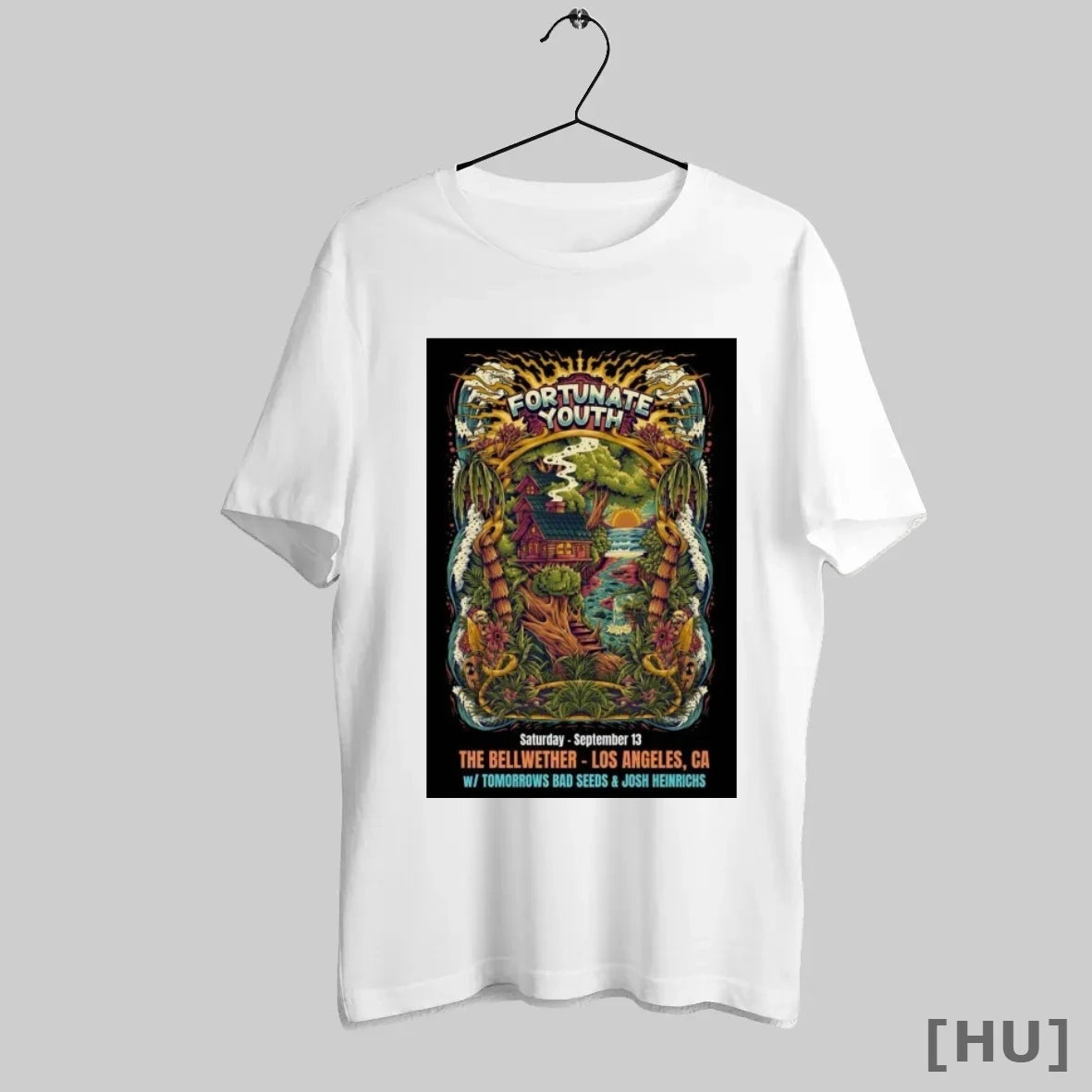 Officials Fortunate Youth 9 13 2025 The Bellwether In Los Angeles Ca T Shirt