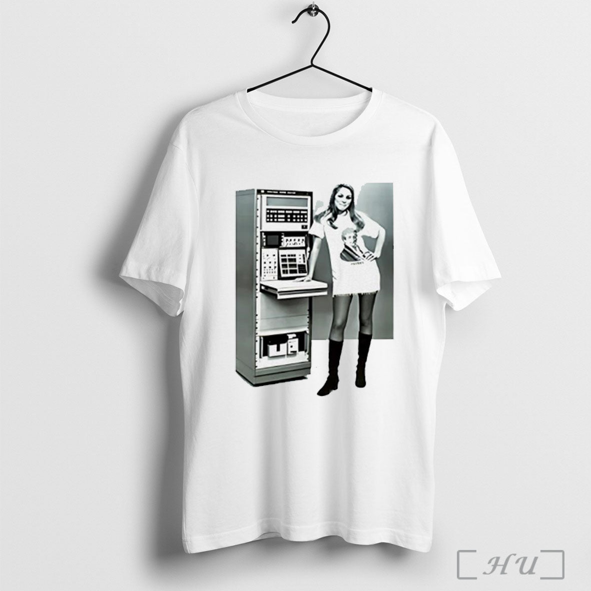 Officials Fourier Analyzer Hewlett Packard 1972 Vintage T Shirt
