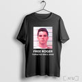 Officials Free Roger Targeted Since 2000 V Neck T Shirt