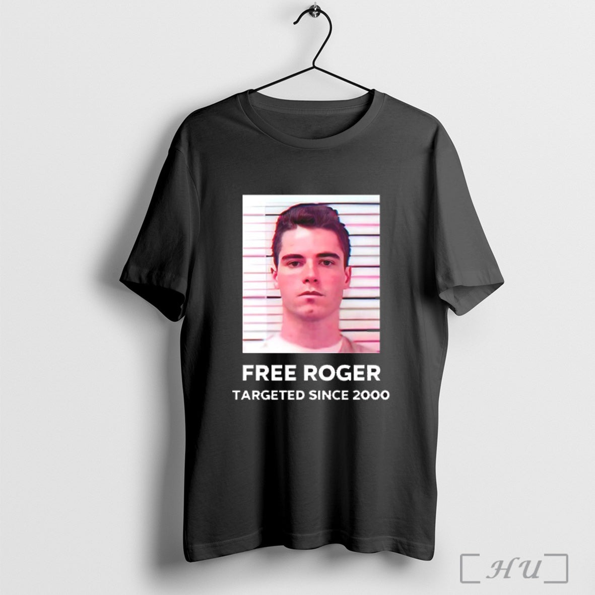 Officials Free Roger Targeted Since 2000 V Neck T Shirt