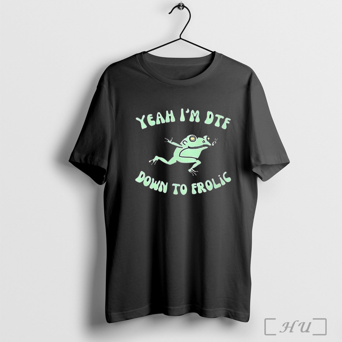 Officials Frog Yeah Im Dtf Down To Frolic T Shirt
