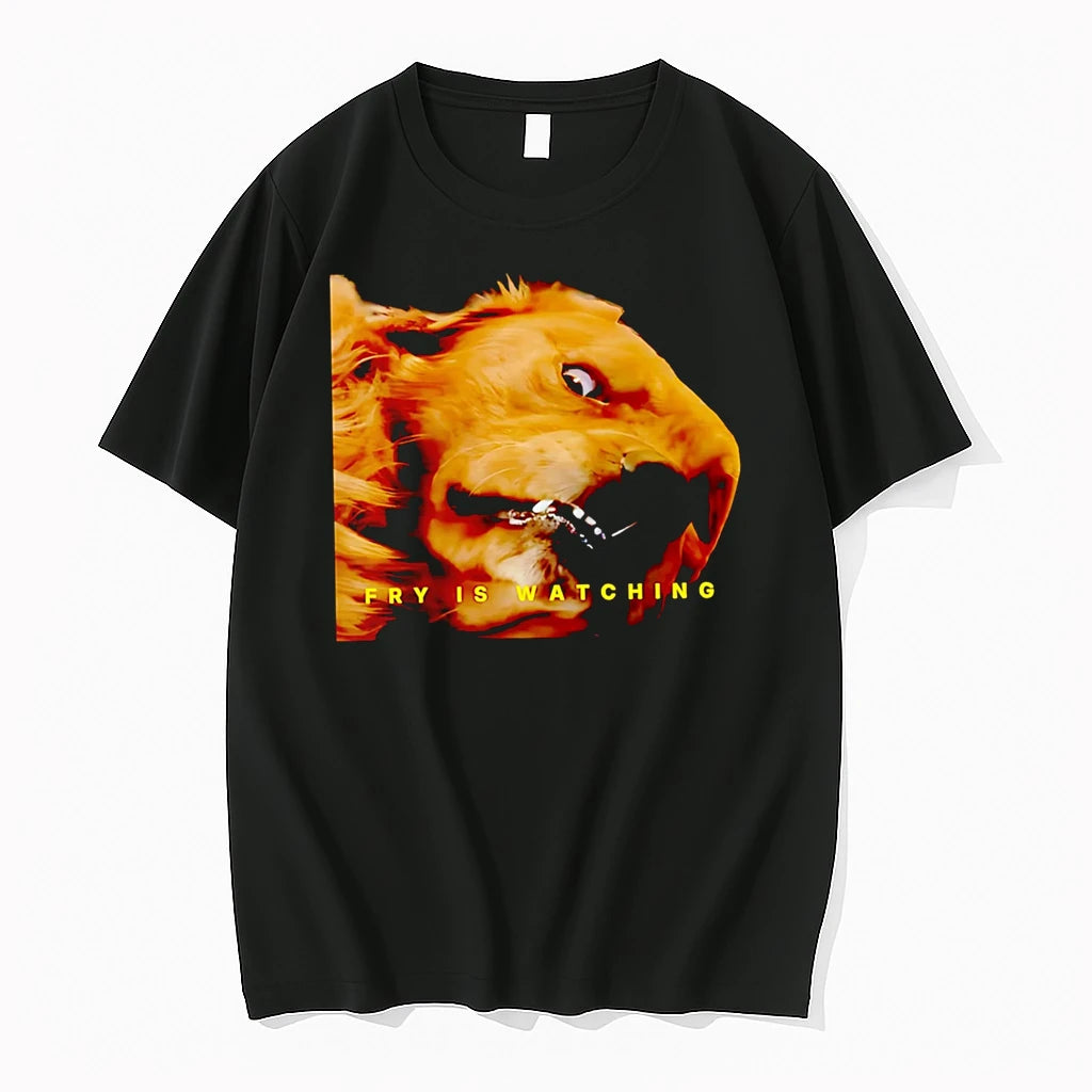 Officials Fry Is Watching Golden Retriever Premium T Shirt