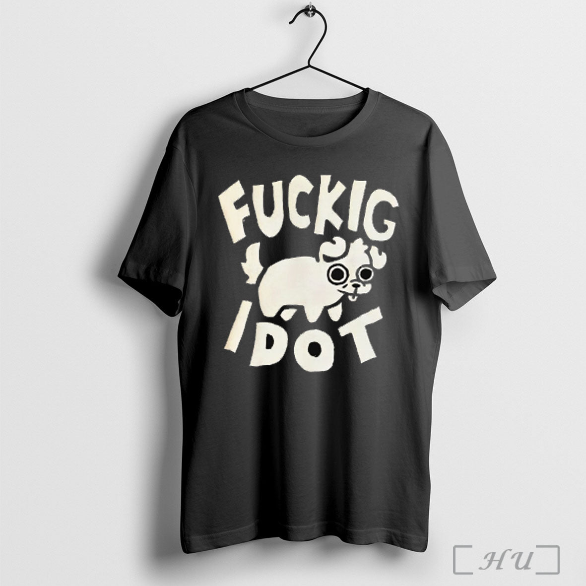 Officials Fuckig Idot Dog T Shirt Sweatshirt Png